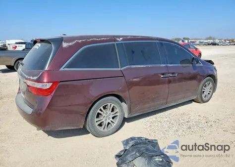 2011 Honda Odyssey Exl z USA, uszkodzony, nr VIN 5FNRL5H69BB028162